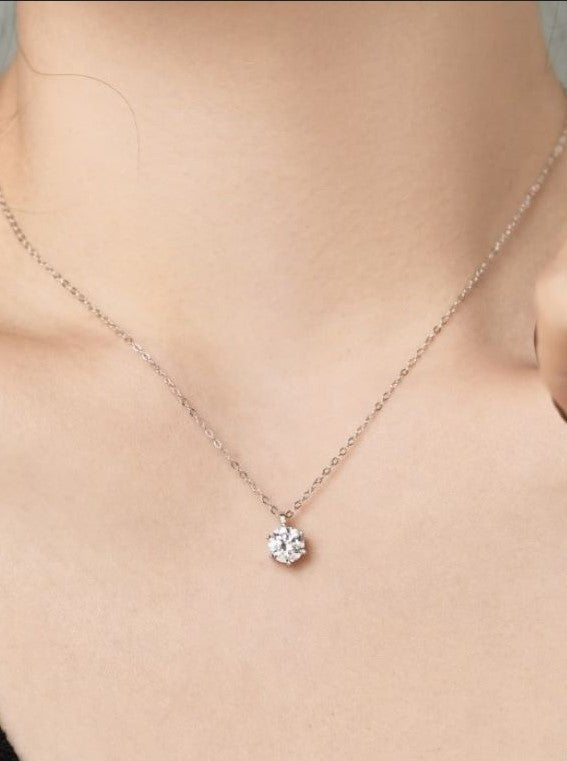 Eternally love™ | 6.5mm Cubic Zirconia Necklace